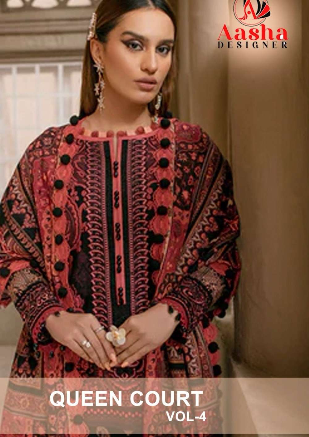 DESIGNER QUEEN S COURTS VOL-4 by AASHA